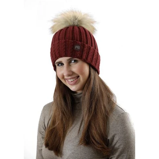 Premier Equine Knitted Bobble Hat 3 Premier Equine Knitted Bobble Hat