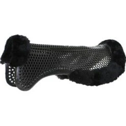 Acavallo Just-Gel Lambskin Front Riser Pad -Equestrian Supplies Store CLT1390BK1