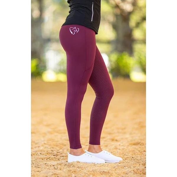 BARE Equestrian NO GRIP Thermofit Winter Riding Tights 4 BARE Equestrian NO GRIP Thermofit Winter Riding Tights - Image 2