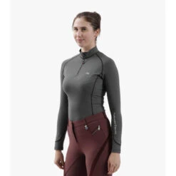 Premier Equine Oletta Technical Riding Base Layer -Equestrian Supplies Store Oletta Ladies Technical Riding Layer Charcoal 1 768x 8747daa6 c867 4859 9da7 9e68dcd46cd8