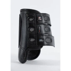 Premier Equine Carbon Tech Air Cooled Eventing Boots -Equestrian Supplies Store SS19 Carbon Tech Eventing Boots Front Black Air Vents RGB 72 big