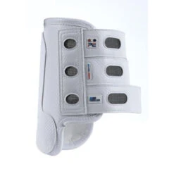 Premier Equine Carbon Tech Air Cooled Eventing Boots -Equestrian Supplies Store SS19 Carbon Tech Eventing Boots Front White Air Vents RGB 72 big