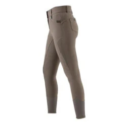 Premier Equine Beluso Ladies Full Seat Gel Riding Breeches -Equestrian Supplies Store SS20 Beluso Ladies Full Seat Gel Riding Breeches Walnut Scissor Shot 72 RGB