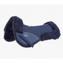 Premier Equine Merino Wool Half Pad -Equestrian Supplies Store SS21 Merino Wool Half Pad Navy with Navy Wool Main Image 72 RGB big