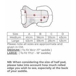 Acavallo Just-Gel Lambskin Half Pad -Equestrian Supplies Store Screenshot 20210414 091637 0ac2f3f4 8148 4549 b993 4d18284b1252