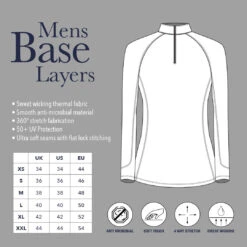 LeMieux Mens Base Layer -Equestrian Supplies Store Web Diagrams mensbaselayers