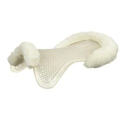 Acavallo Just-Gel Lambskin Half Pad -Equestrian Supplies Store acavallo just gel lambskin half pad half pad 3