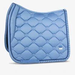 PS Of Sweden Dressage Pads -Equestrian Supplies Store dressage pad ruffle light blue 1