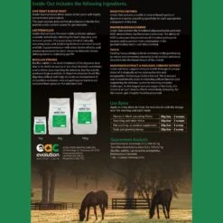 EAC In-side Out Horse Formula 8 EAC In-side Out Horse Formula -Equestrian Supplies Store eac inside out horse formula feed 3