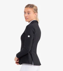 Premier Equine Finio Ladies Competition Jacket -Equestrian Supplies Store finio competition jacket black 4 768x b9b7535f 264f 4833 8bbf 5404e711f7a2