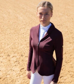Premier Equine Finio Ladies Competition Jacket -Equestrian Supplies Store finio competition jacket wine 1 768x 8774904f cc3e 40af a67e 31298f45677e