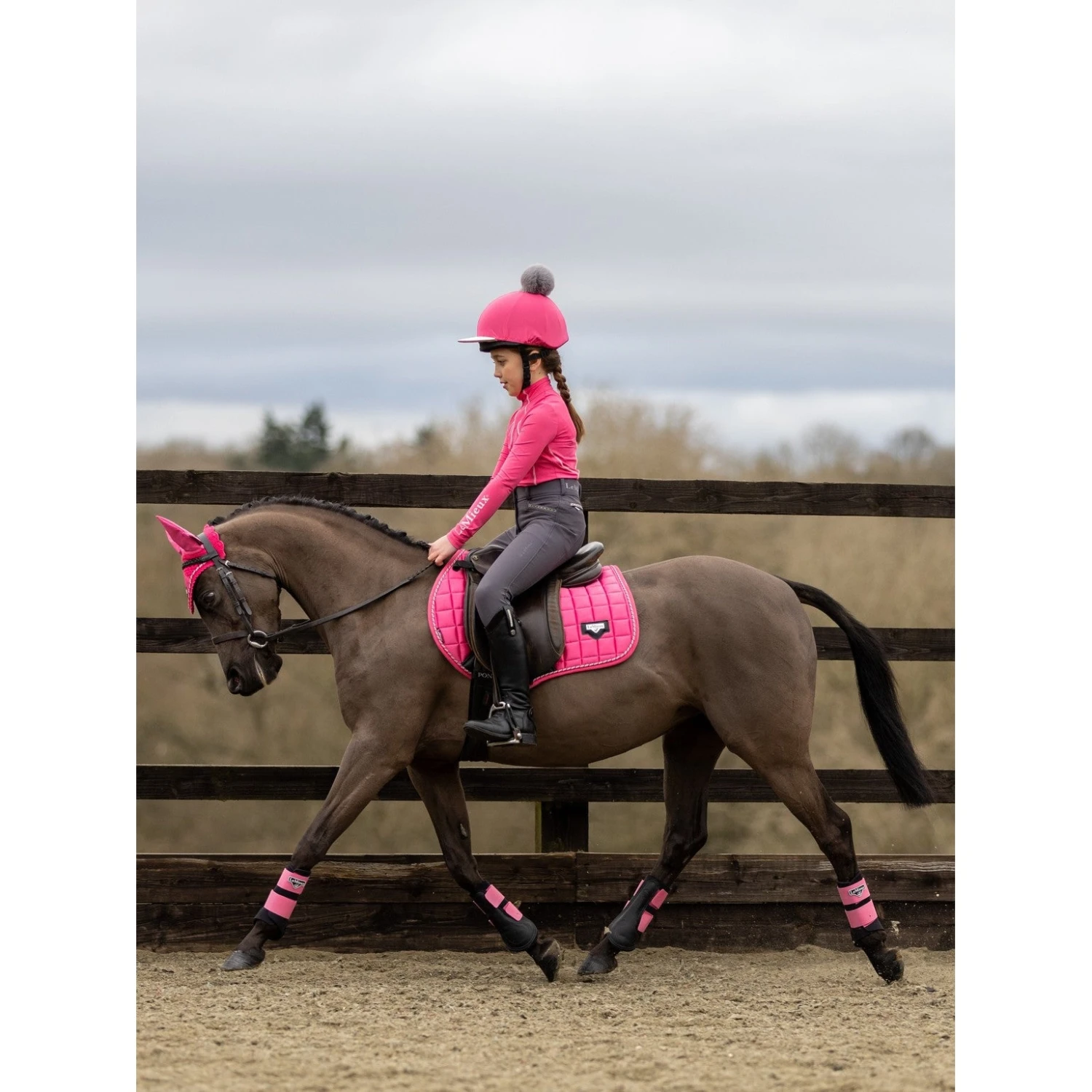 LeMieux Mini Loire Jump/GP Saddlepad 5 LeMieux Mini Loire Jump/GP Saddlepad - Image 3