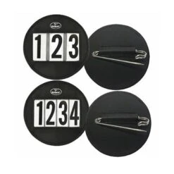 Hamag Round Saddle Cloth Number Holder