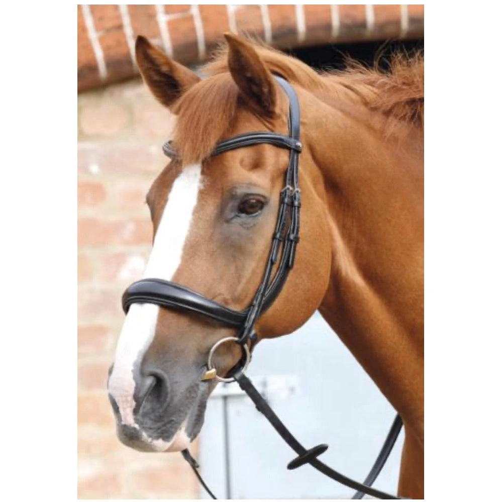 Premier EquineLambro Anatomic Bridle With Crank Noseband 3 Premier EquineLambro Anatomic Bridle With Crank Noseband