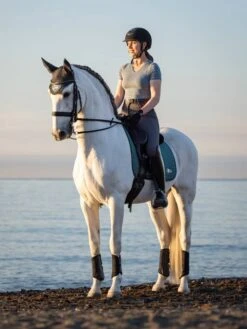 LeMieux Earth Collection Dressage Saddlepad 17 LeMieux Earth Collection Dressage Saddlepad -Equestrian Supplies Store it01417 lifestyleearthdressagepad ocean 12 copy