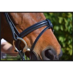 Kentaur 'Classic' Bridle With Rubber Reins -Equestrian Supplies Store kentaur classic bridle with rubber reins bridle 4