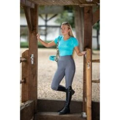 LeMieux Activewear Summer Pull On Breeches -Equestrian Supplies Store lemieux activewear summer pull on breeches breeches 3