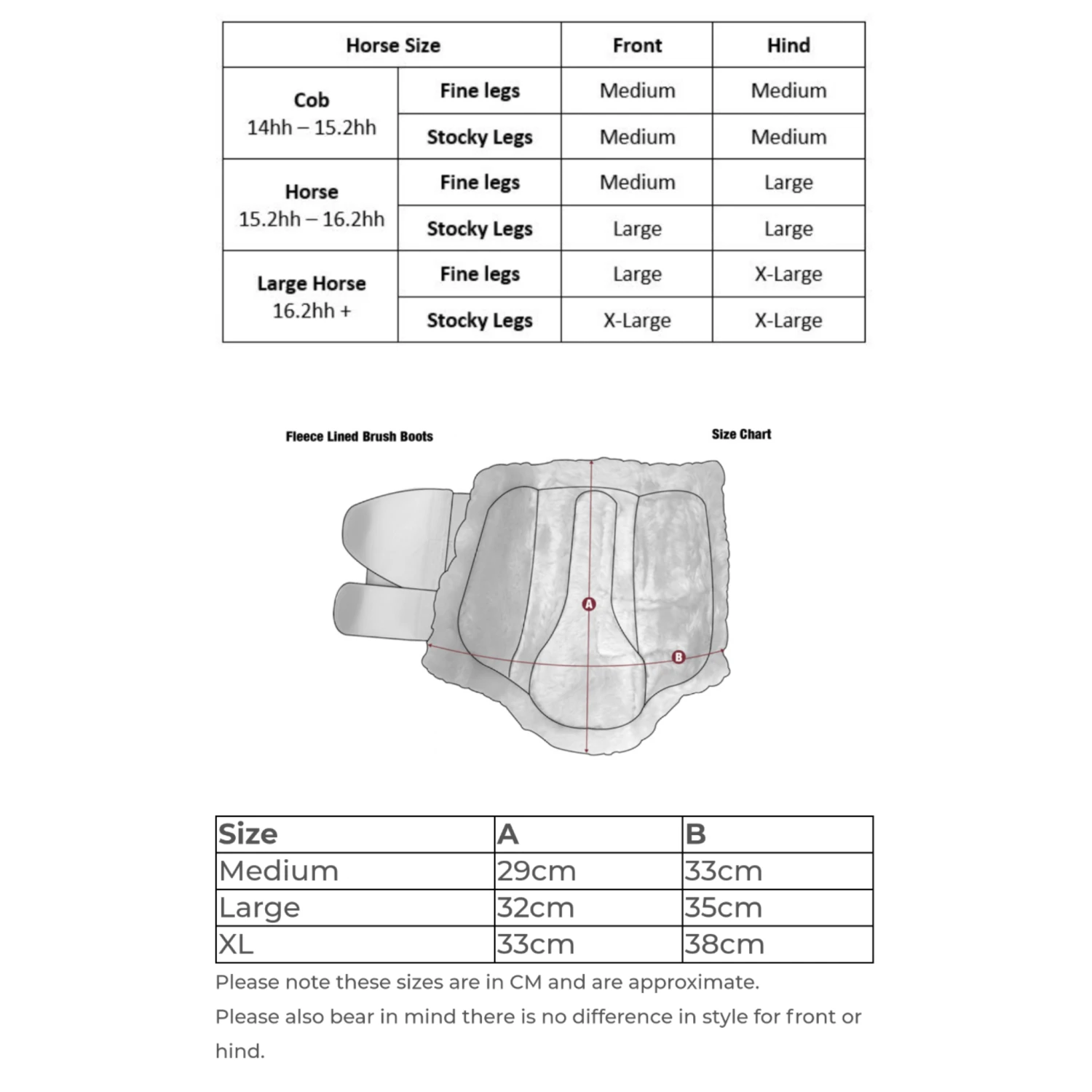 LeMieux Fleece Lined Brushing Boots 13 LeMieux Fleece Lined Brushing Boots - Image 11