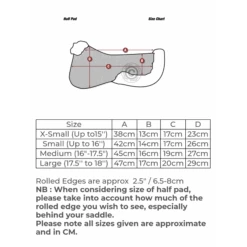 LeMieux Merino Half Pad -Equestrian Supplies Store lemieux lambskin half pad half pad 7