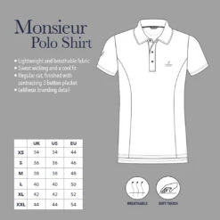 LeMieux Monsieur Polo Shirt -Equestrian Supplies Store lemieux monsieur polo shirt polo 16