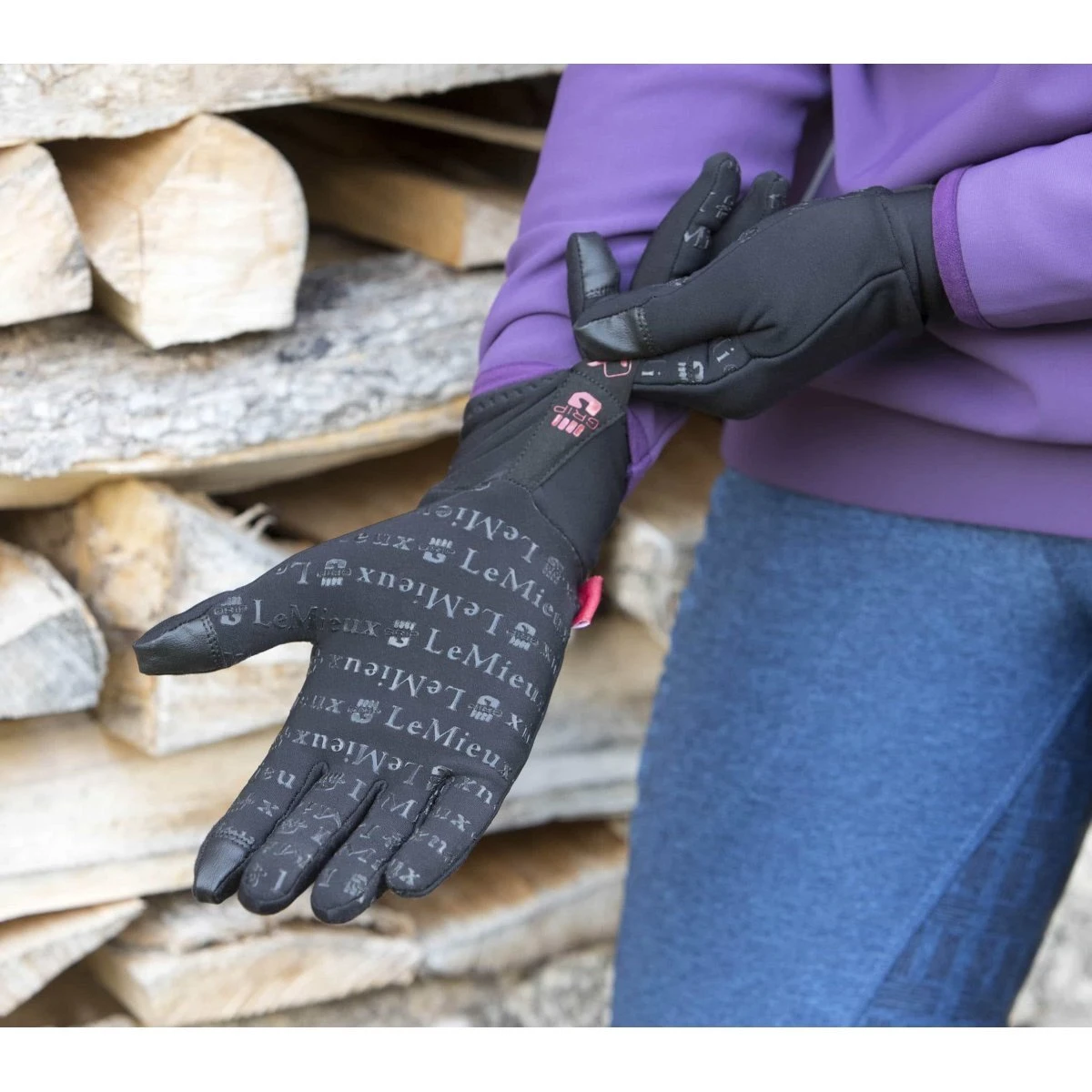 LeMieux Polar Grip Gloves 6 LeMieux Polar Grip Gloves - Image 4