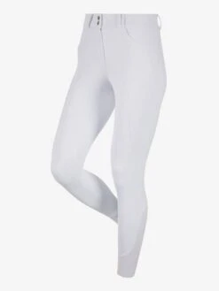 LeMieux Amara II Knee Grip Breeches -Equestrian Supplies Store lm amarabreeches kg white1 hr