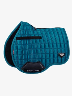 LeMieux Loire Classic GP Square -Equestrian Supplies Store lm aw22 saddlepad loiregp marine hr 4 1