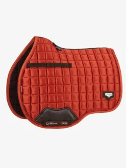 LeMieux Loire Classic GP Square -Equestrian Supplies Store lm aw22 saddlepad loiregp sienna hr