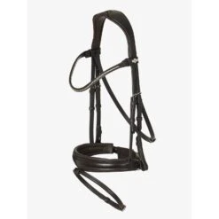 LeMieux Kudos Dressage Bridle -Equestrian Supplies Store lm bridles dressage brown 2