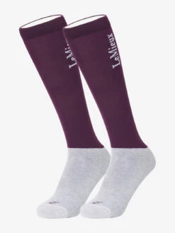 LeMieux Competition Socks -Equestrian Supplies Store lm competitionsock fig hr 1 double