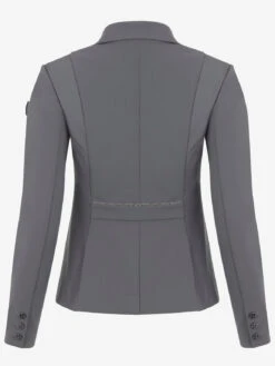 LeMieux Dynamique Show Jacket -Equestrian Supplies Store lm dynamiqueshowjacket grey4 hr copy