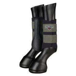 LeMieux Grafter Boots -Equestrian Supplies Store lm grafterboots oakgreen1 hr