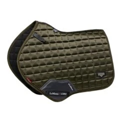LeMieux Loire Classic Close Contact Square 37 LeMieux Loire Classic Close Contact Square -Equestrian Supplies Store lm loireclassic cc oakgreen hr