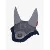 LeMieux Twilight Collection Fly Hoods -Equestrian Supplies Store lm loiresatin flyhood grey hr 1