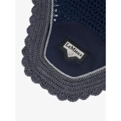 LeMieux Twilight Collection Fly Hoods 11 LeMieux Twilight Collection Fly Hoods -Equestrian Supplies Store lm loiresatin flyhood navy hr 2