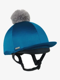 LeMieux Loire Hat Silk -Equestrian Supplies Store lm luxuryhatsilk marine hr 3 2