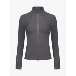 LeMieux Twilight Collection Marseille Jacket -Equestrian Supplies Store lm marseilleziptop grey1 hr