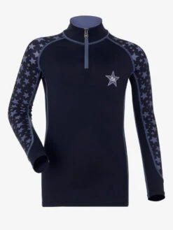 LeMieux Mini Base Layer 31 LeMieux Mini Base Layer -Equestrian Supplies Store lm minibaselayer indigo1 hr