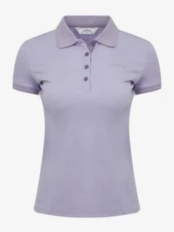 Lemieux Polo Shirt 35 Lemieux Polo Shirt -Equestrian Supplies Store lm poloshirt wisteria1 hr