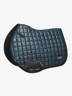 LeMieux Rhone EuroJump Square -Equestrian Supplies Store lm rhonejump petrolblue hr