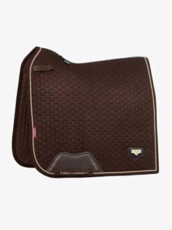 LeMieux Puissance Dressage Saddlepad 5 LeMieux Puissance Dressage Saddlepad -Equestrian Supplies Store lm saddlepad puissance brown dr hr 2 copy