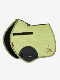 LeMieux Mini Saddle Pads 22 LeMieux Mini Saddle Pads -Equestrian Supplies Store lm ss23 minicollection suedegp kiwi hr copy