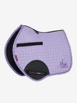 LeMieux Mini Saddle Pads 24 LeMieux Mini Saddle Pads -Equestrian Supplies Store lm ss23 minicollection suedegp wisteria hr copy