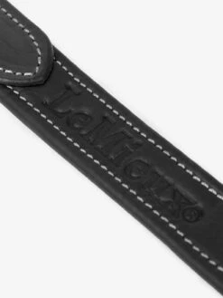 LeMieux Vector Stirrup Leathers -Equestrian Supplies Store lm stirrupleather black hr 5