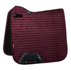 LeMieux Suede Dressage Square -Equestrian Supplies Store lm suededressage rioja hr