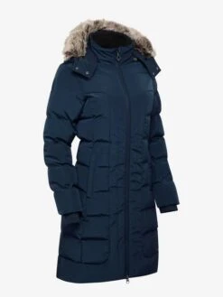 LeMieux Loire Three Quarter Coat -Equestrian Supplies Store lm threeqtrcoat navy1 hr 1