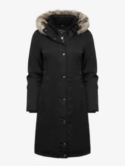 LeMieux Loire Waterproof Riding Coat -Equestrian Supplies Store lm waterproofridingcoat black1 hr
