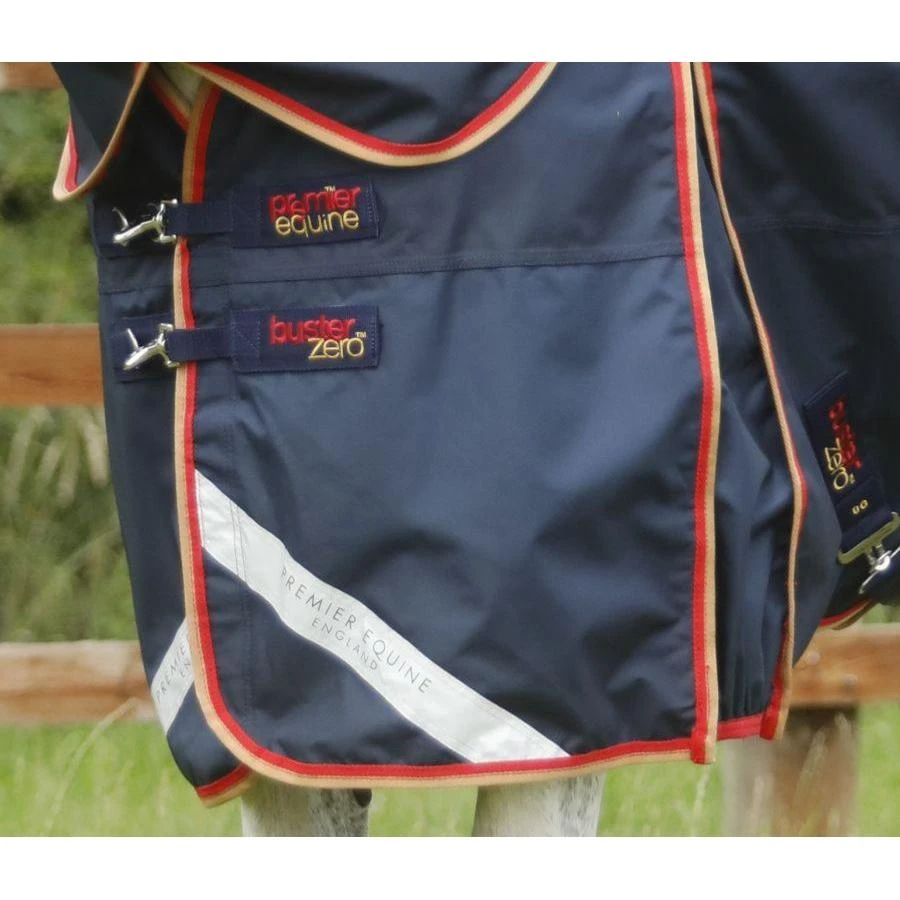Premier Equine Buster Zero 0g Turnout Rug With Classic Neck Cover 11 Premier Equine Buster Zero 0g Turnout Rug With Classic Neck Cover - Image 9