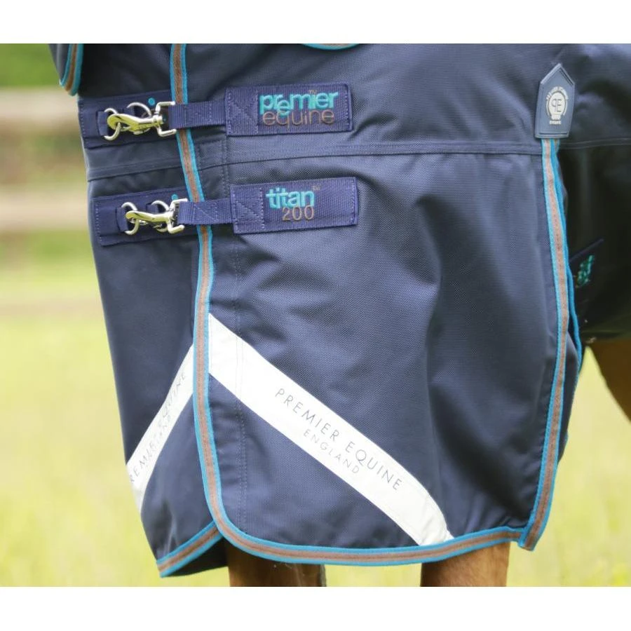 Premier Equine Titan 200g Turnout Rug With Detachable Neck Cover 8 Premier Equine Titan 200g Turnout Rug With Detachable Neck Cover - Image 6