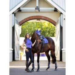 LeMieux Activewear Short Sleeve Base Layer -Equestrian Supplies Store tracyrobertson bluebell2022 053 1